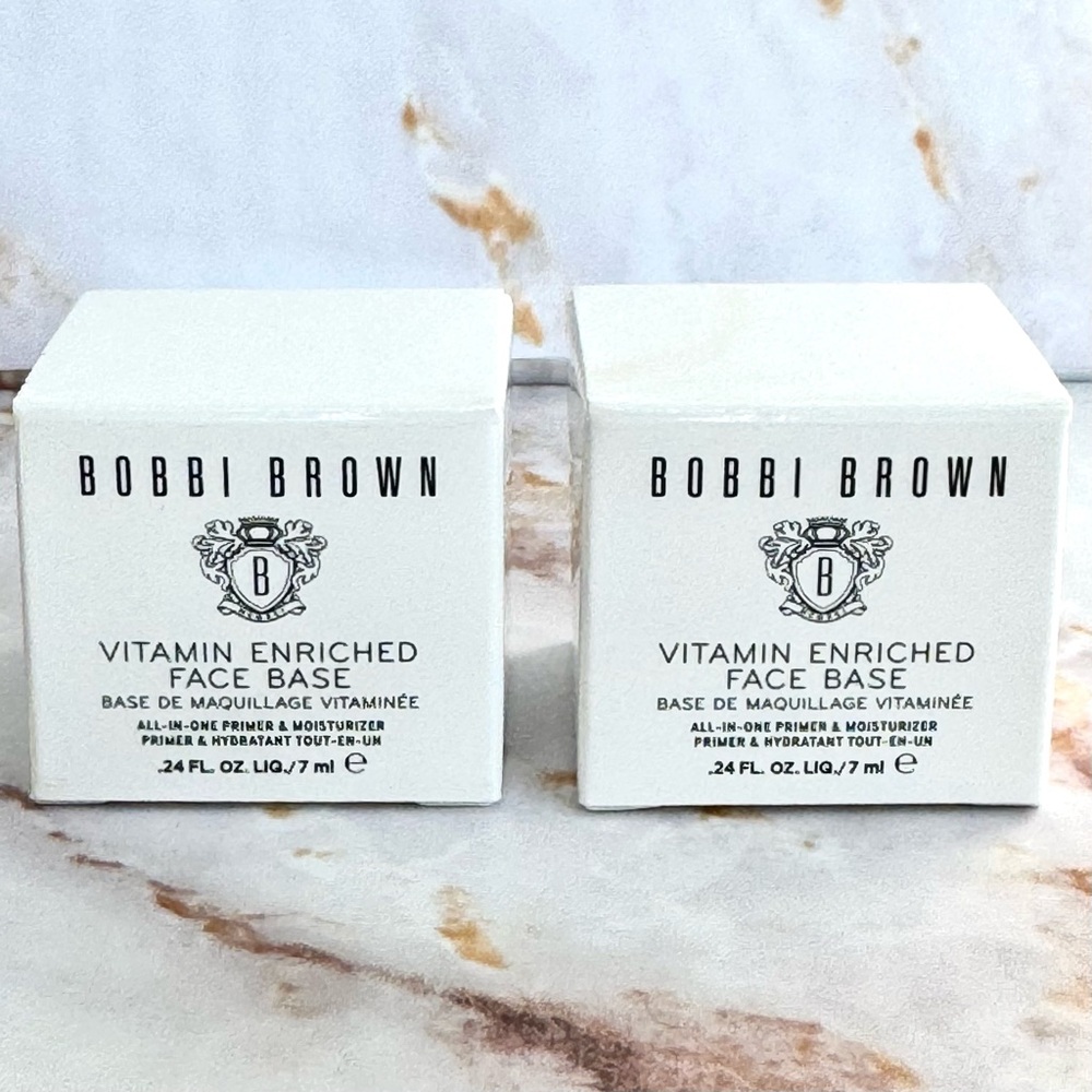 2X Bobbi Brown Vitamin Enriched Face Base Mini All-in-One Primer & Moisturizer - Picture 2 of 5